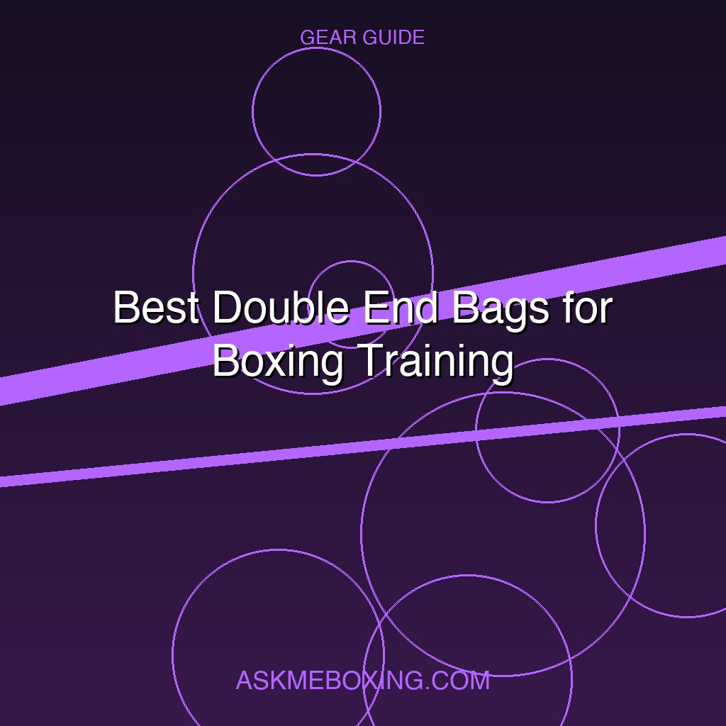 Best Double End Bags