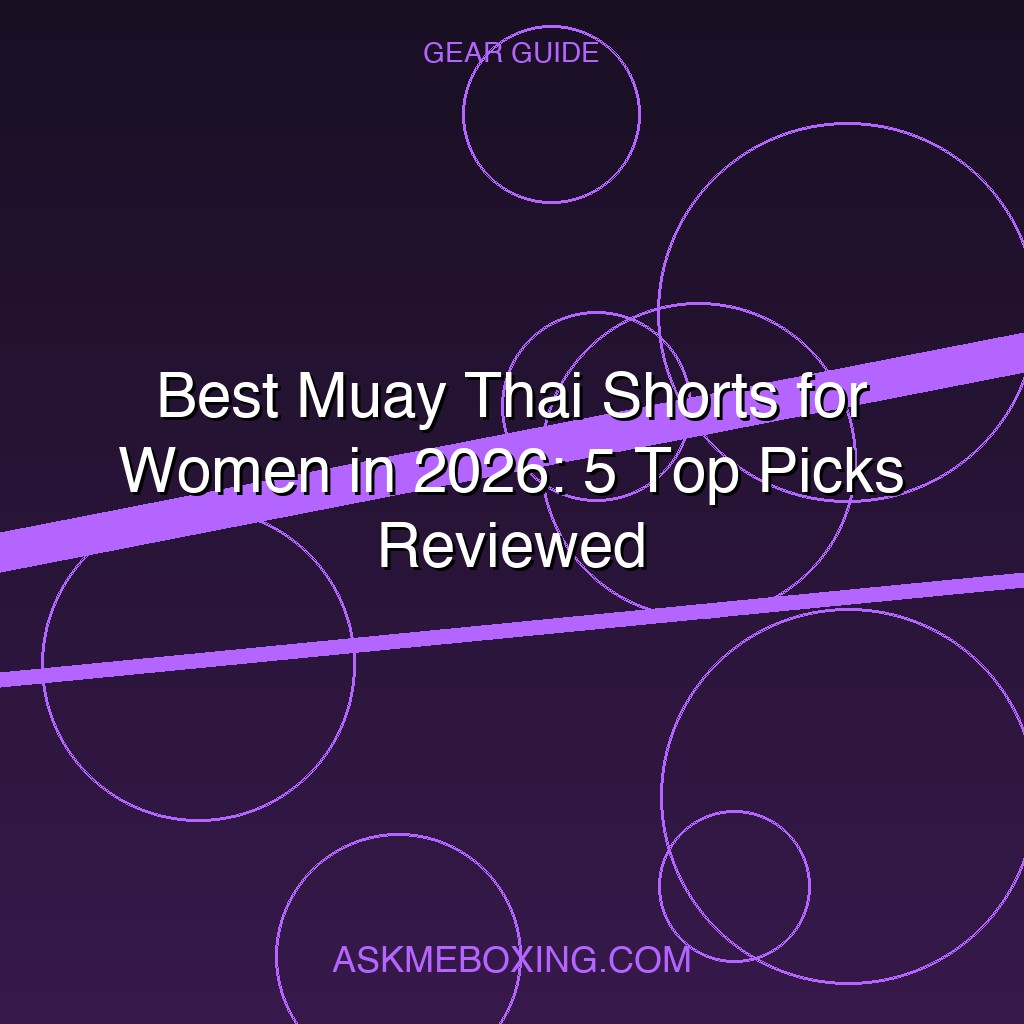 Best Muay Thai Shorts For Women