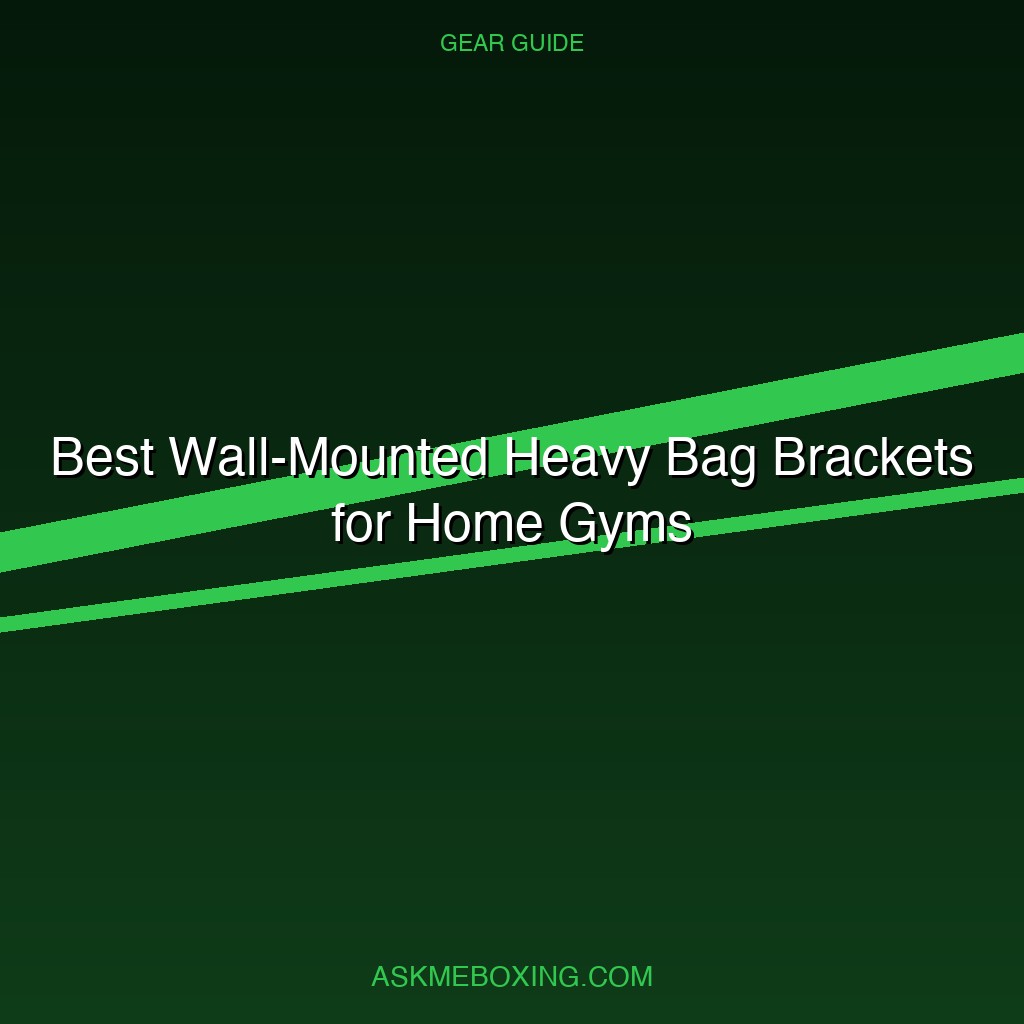 Best Wall Mounted Heavy Bag Brackets