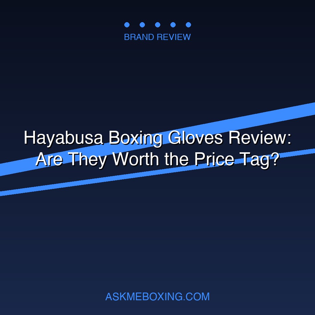 Hayabusa Boxing Gloves Review